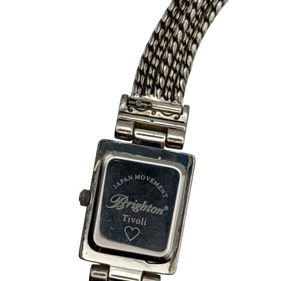 Brighton Tivoli Silver Tone Multi-Strand Bracelet Watch - Picture 9 of 10